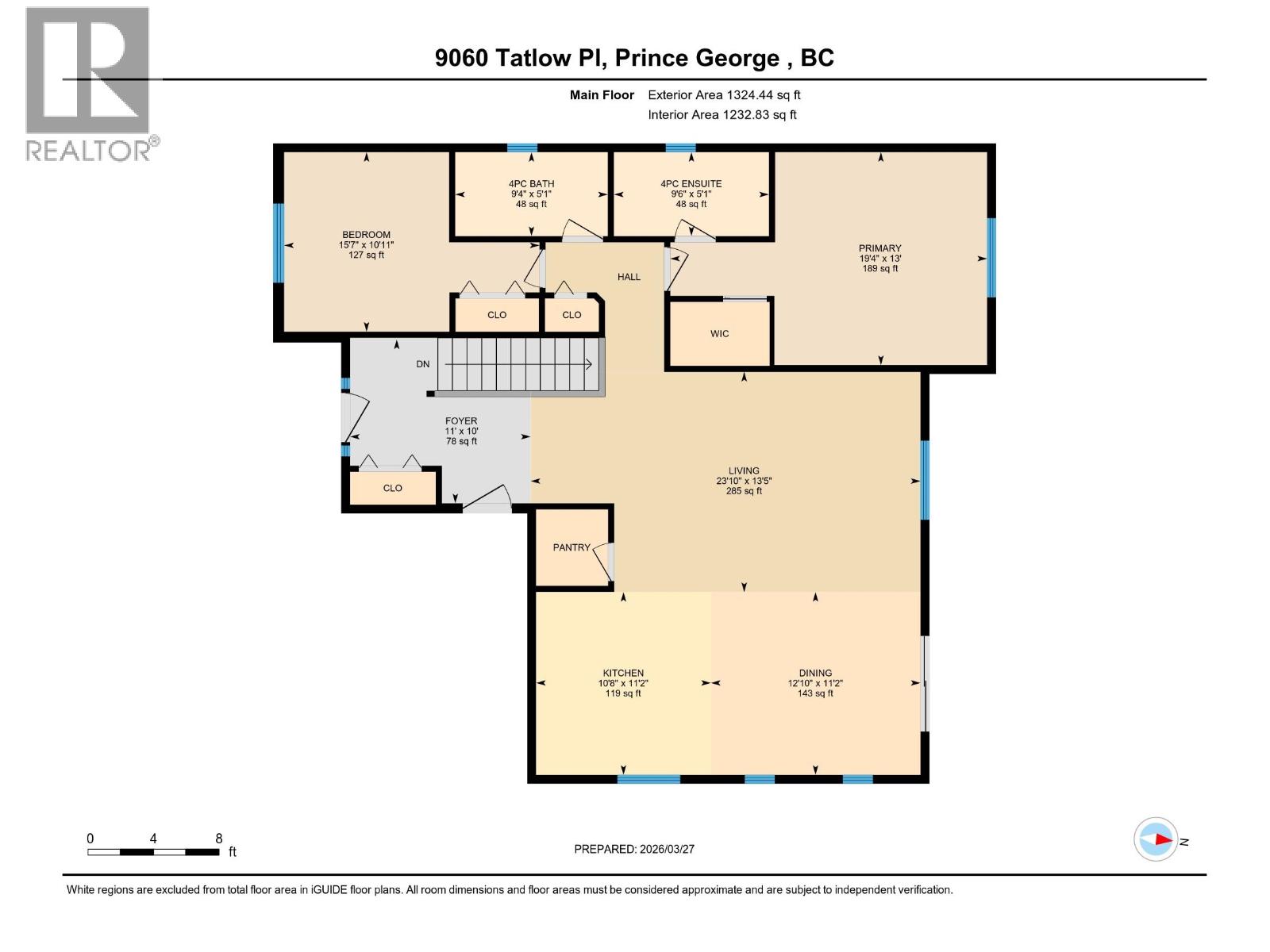9060 Tatlow Place, Prince George, British Columbia  V2K 0B5 - Photo 15 - R3097026